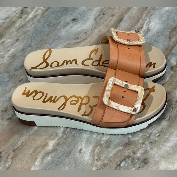 Women’s SAM EDELMAN Ariane slide sandals- Size 7.5 - Picture 3 of 8